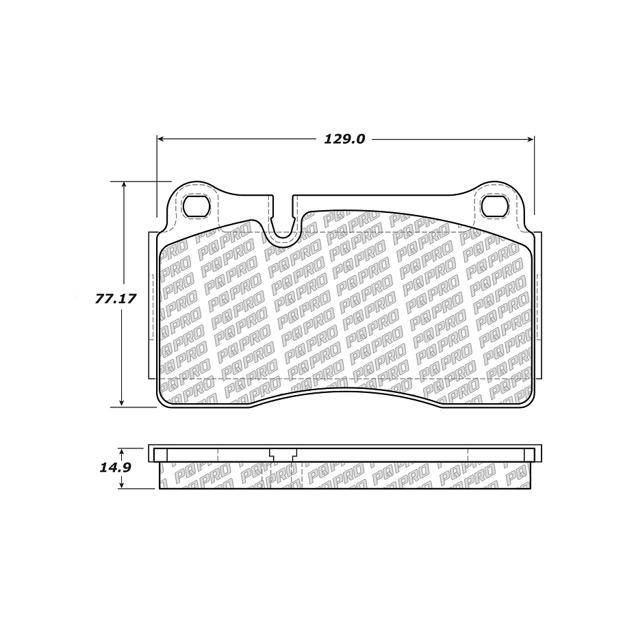 Pastillas Freno PQPRO 500.16000 2