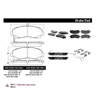 Pastillas Freno Honda Ridgeline 2006-2014 Delantero 2
