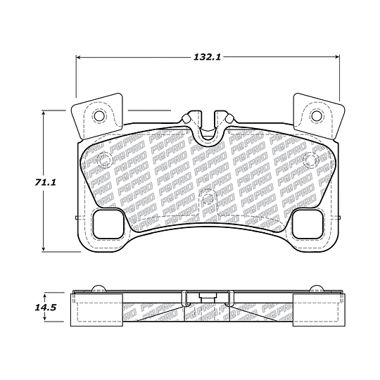 Pastillas Freno PQPRO 500.13500