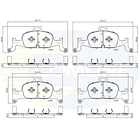Pastillas Freno Audi A5 Quattro 2016-2023 Delantero 3