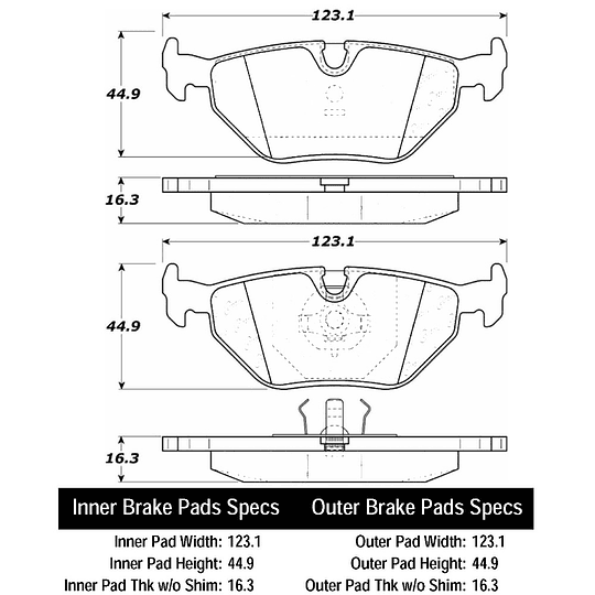 Pastillas Freno POWERSTOP 17-396
