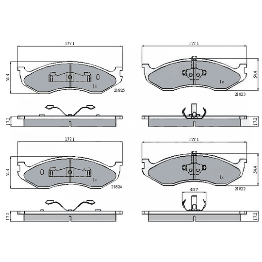 Pastillas Freno COMLINE CBP0845