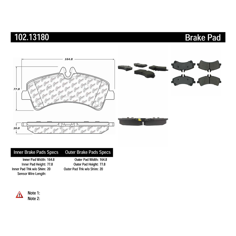 Pastillas Freno Mercedes Benz Sprinter 313 CDI 2006-2018 Tra 2