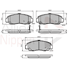 Pastillas Freno ALLIED NIPPON ADB3949 2