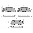 Pastillas Freno COMLINE CBP32003 2