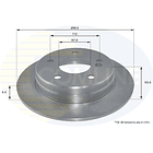 Disco Freno COMLINE ADC1612 4