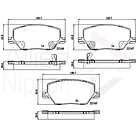 Pastillas Freno Fiat 500X 2014-2023 Delantero 3