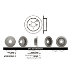 Disco Freno Hyundai Tucson 2009-2015 Trasero 6