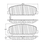 Pastillas Freno Nissan Armada 2004-2015 Delantero 4
