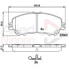 Pastillas Freno Renault Koleos 2016-2023 Delantero 4