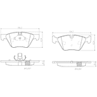 Pastillas Freno BMW X1 23d xDrive 2010-2015 Delantero 2