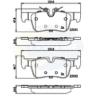 Pastillas Freno Mini Clubman 2015-2023 Trasero 4