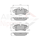 Pastillas Freno ALLIED NIPPON ADB01759 1