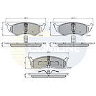 Pastillas Freno COMLINE CBP3850 4