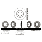 Disco Freno Honda Accord 1990-1993 Delantero 3