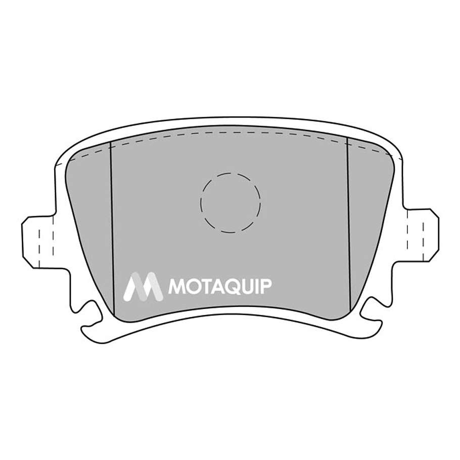 Pastillas Freno Volkswagen CC 2008-2017 Trasero 4