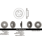 Disco Freno Mercedes Benz C36 AMG 1994-2000 Trasero 4
