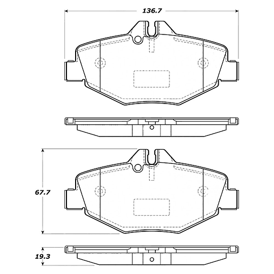 Pastillas Freno PQPRO 500.09870