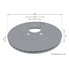 Disco Freno Mini Clubman 2015-2023 Delantero 3