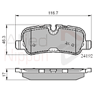 Pastillas Freno Land Rover LR4 2009-2016 Trasero 4