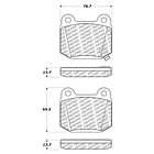 Pastillas Freno Toyota GT 86 2012-2021 Trasero 2