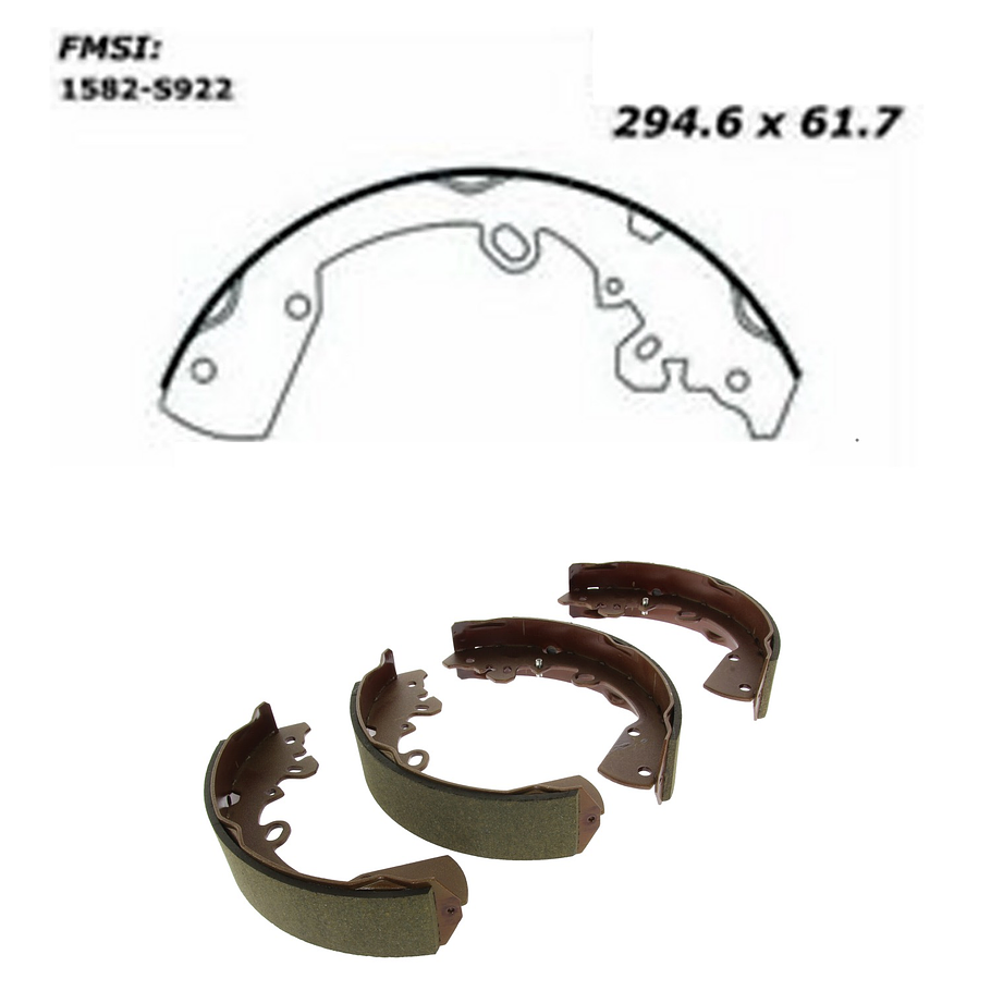Balata Freno POWERSTOP B922 2