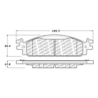 Pastillas Freno Ford Flex 2009-2019 Delantero 4
