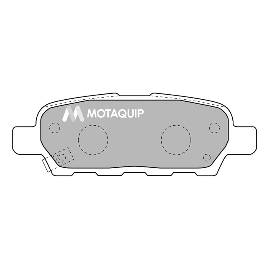 Pastillas Freno Infiniti M35h 2006-2010 Trasero 3