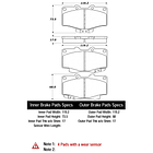 Pastillas Freno C-TEK 103.04360 1