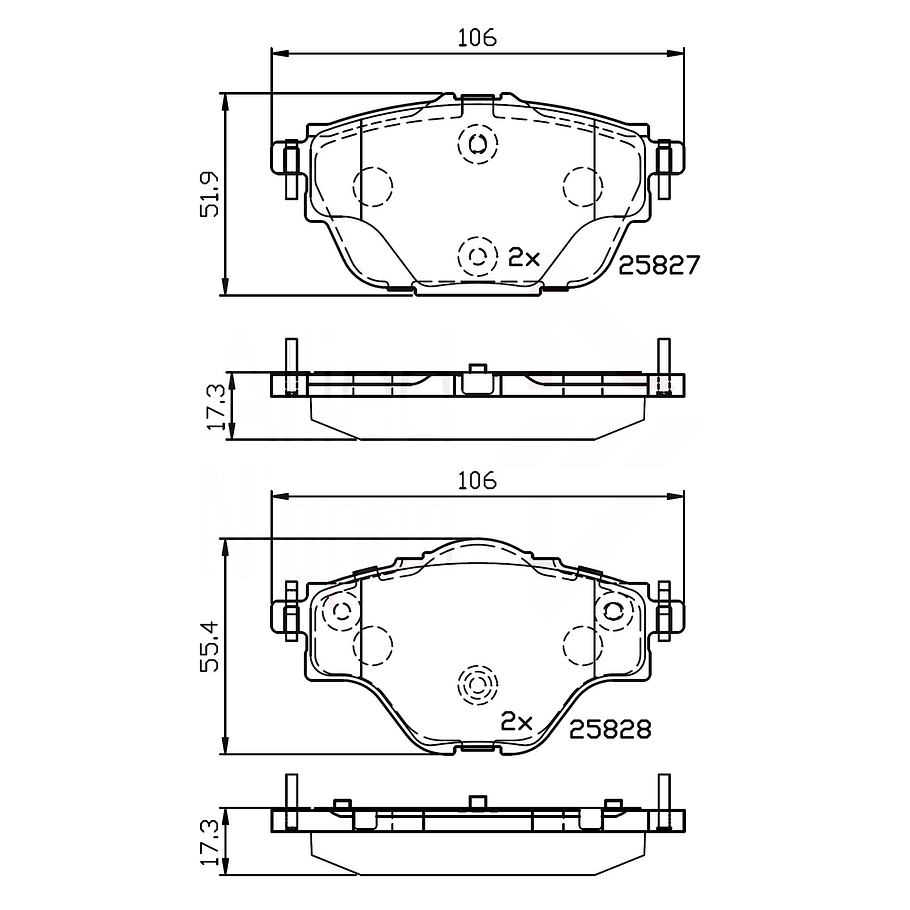 Pastillas Freno COMLINE CBP32235 1