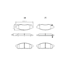 Pastillas Freno PKW 803.15190 1