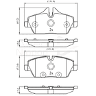 Pastillas Freno Mini Cooper 2006-2013 Delantero 4
