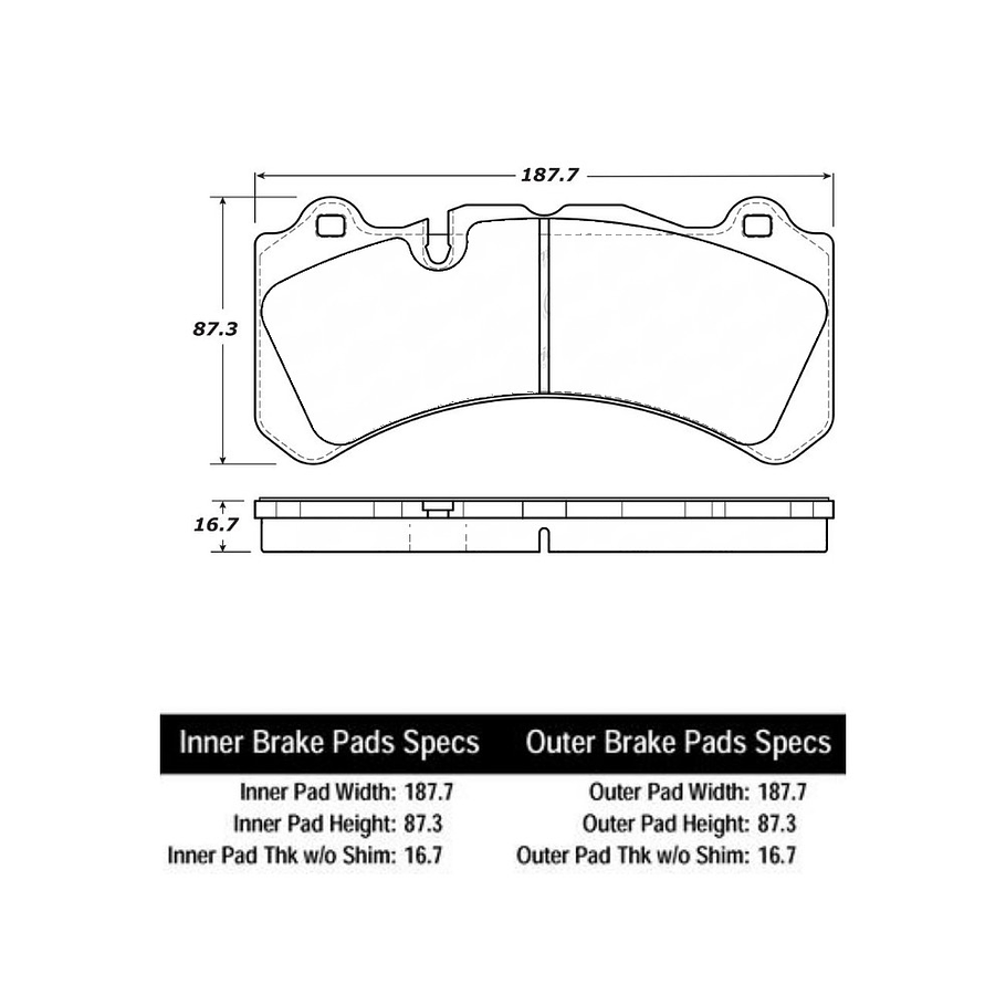 Pastillas Freno POWERSTOP 17-1819 1