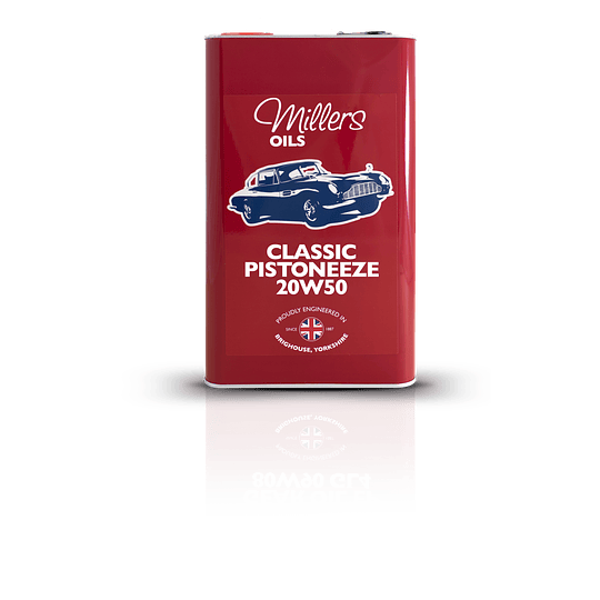 Aceite Motor MILLER´S Classic Pistoneeze 20w50 Formato 5L