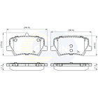 Pastillas Freno Volvo XC40 2018-2023 Trasero 4