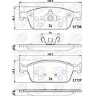 Pastillas Freno Ford Focus 2011-2018 Delantero 3