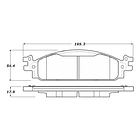Pastillas Freno PQPRO 500.15080 1