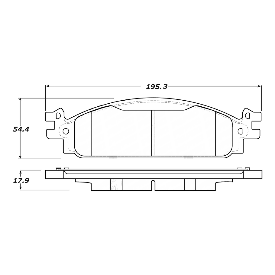 Pastillas Freno PQPRO 500.15080 1