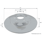 Disco Freno COMLINE ADC1286 1