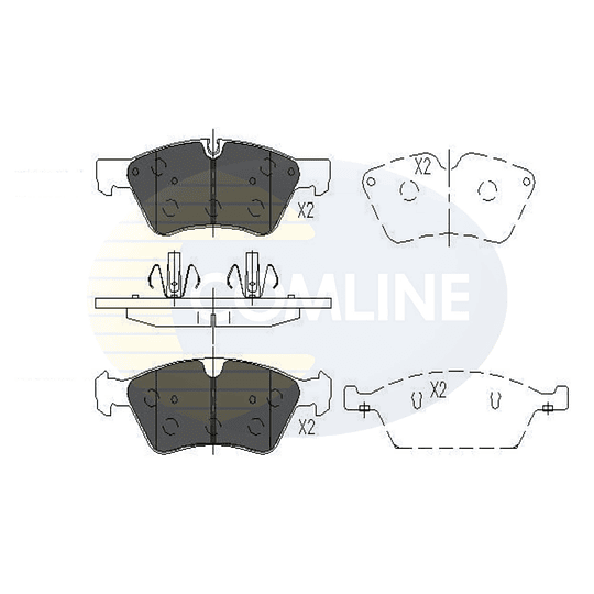 Pastillas Freno Mercedes Benz E320 2003-2009 Delantero
