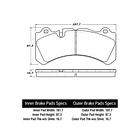 Pastillas Freno Volvo S60 Cross Country 2011-2018 Delantero 2