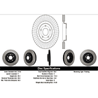 Disco Freno Infiniti QX60 2013-2020 Delantero 3