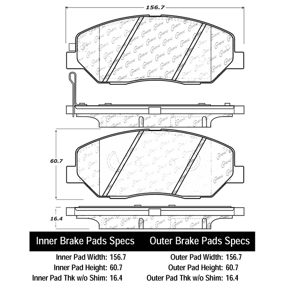 Pastillas Freno Hyundai Santa Fe 2007-2013 Delantero 4