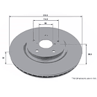 Disco Freno Subaru Outback 2015-2019 Delantero 4