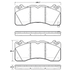 Pastillas Freno POWERSTOP 17-1792 1