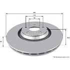 Disco Freno Audi TT Quattro 2006-2014 Delantero 4