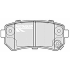 Pastillas Freno Hyundai Sonata 2010-2014 Trasero 2