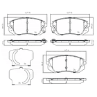 Pastillas Freno Hyundai Tucson 2016-2021 Delantero 4