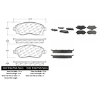 Pastillas Freno Opel Corsa 2002-2012 Delantero 2