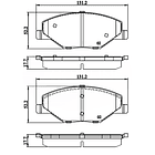 Pastillas Freno COMLINE CBP02126 2
